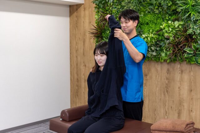 施術の写真